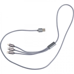 3in1 įkrovimo laidas, 120 cm ilgio
