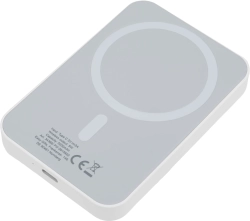 5000 mAh talpos išorinė baterija su belaidžiu įkrovikliu