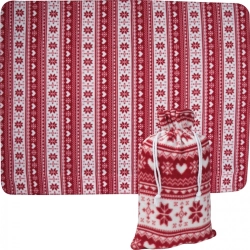 Kalėdinė poliarinė vilnos antklodė 200g/m²
