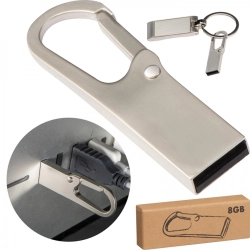 Metalinė USB atmintinė 8 GB 2.0