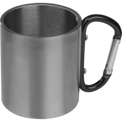 Metalinis puodelis su karabinu 200 ml