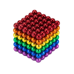 Neocube vaivorykštės magnetiniai rutuliukai