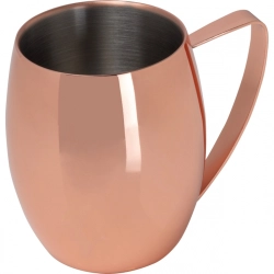 Plieninis puodelis su dviguba sienele, 400 ml, CrisMa