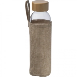 Stiklinis butelis su įmaute 500 ml