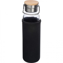 Stiklinis butelis su įmaute 600 ml