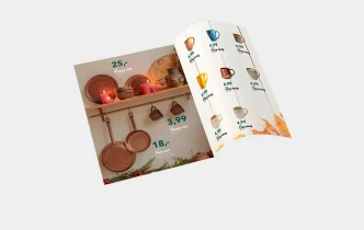 Sulankstomi reklaminiai laikraštukai