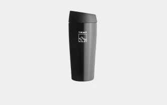 Metalinis termo puodelis su mygtuku 400 ml