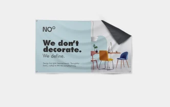 Tekstilinis Blockout Blackback baneris