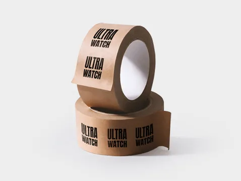 Lipni spausdinta Kraft juosta