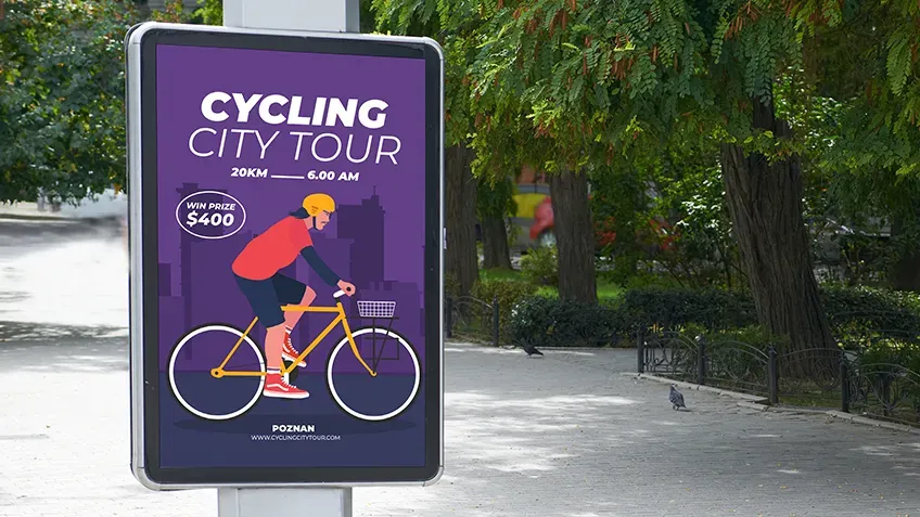 Didelio formato plakatai – puikus Jūsų prekės ženklo matomumas