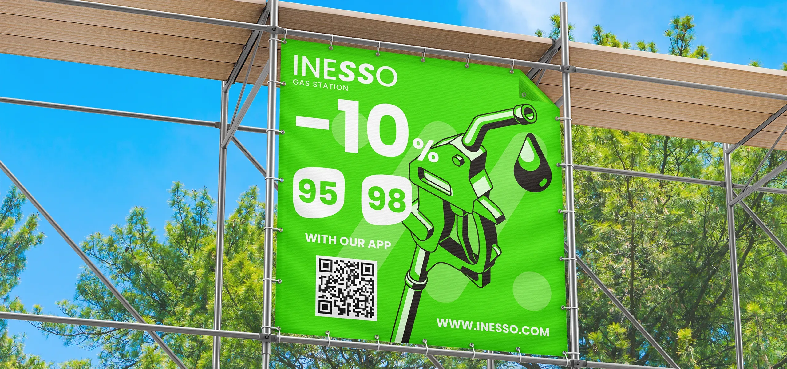 Dvipusiai reklaminiai tentai