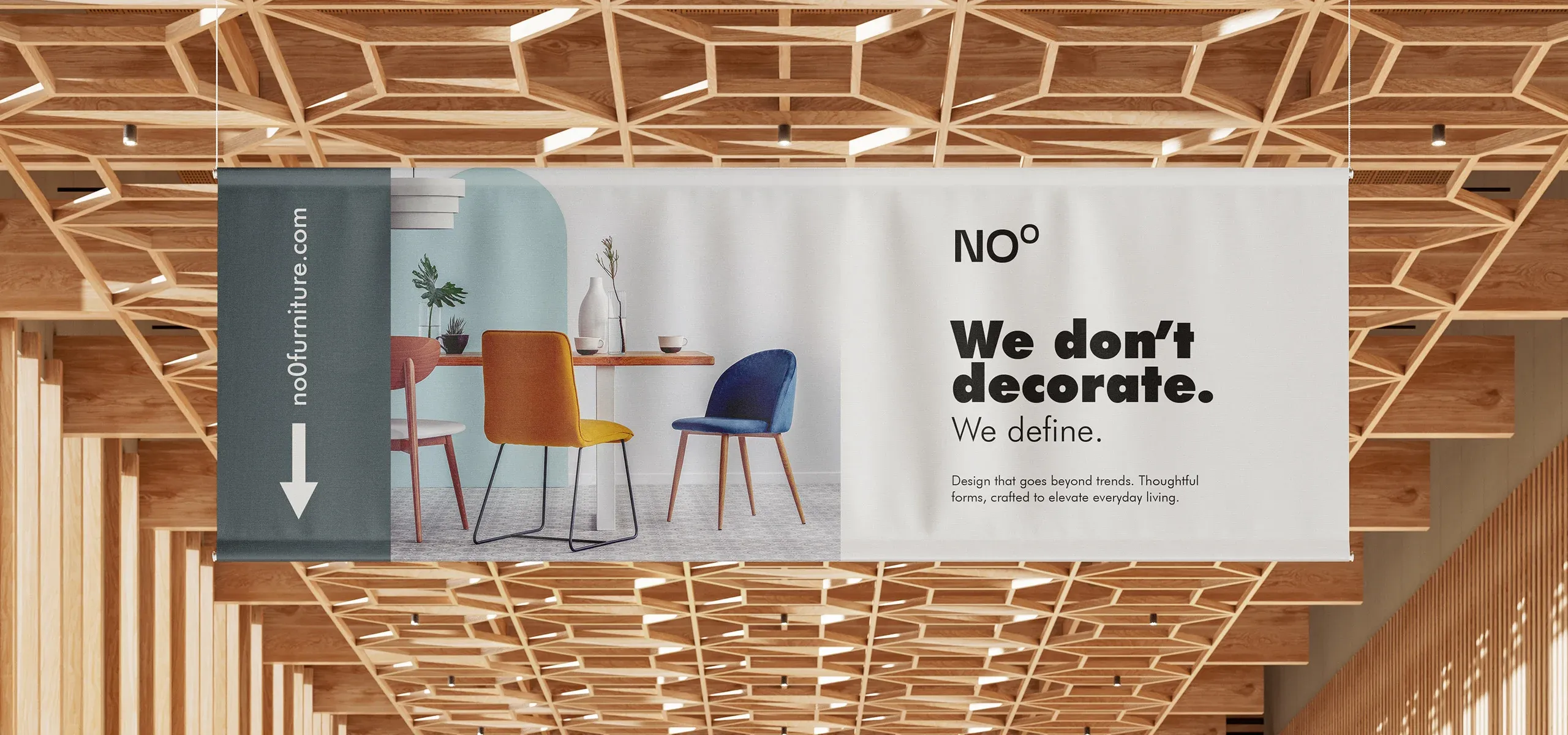 Tekstilinis Blockout Blackback baneris