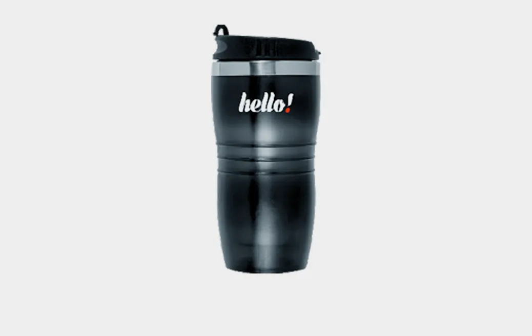 Termopuodelis iš nerūdijančio plieno ir plastiko 450 ml