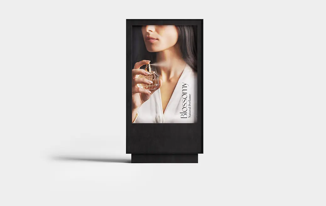 Tekstilinis baneris Ledtex apšvietimui