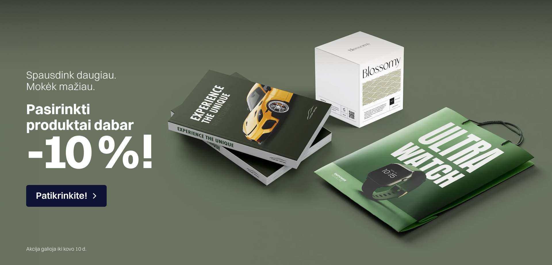 Pasirinkti produktai dabar -10%